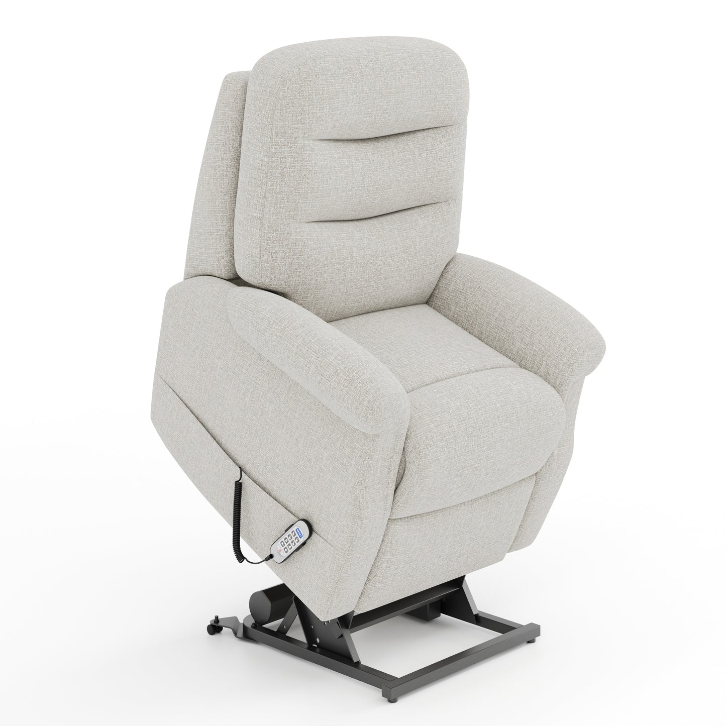 Express Delivery Celebrity Hollingwell Dual Motor Rise And Recliner Fabric Armchair With Mammoth Foam VAT FREE