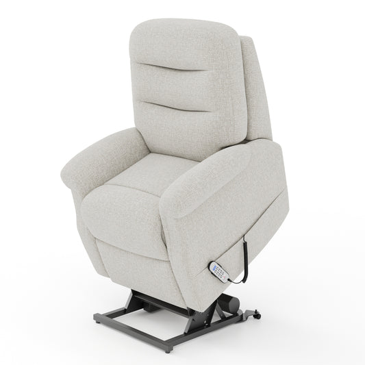 Express Delivery Celebrity Hollingwell Single Motor Rise And Recliner Fabric Armchair With Mammoth Foam VAT FREE
