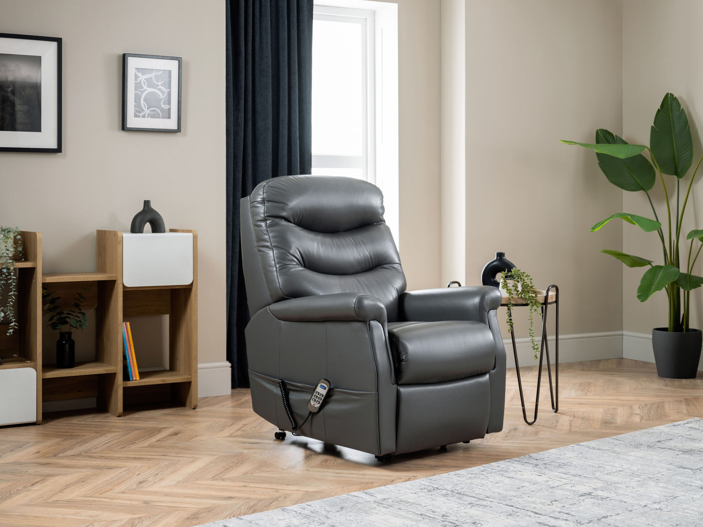 Celebrity Hollingwell Fixed Leather Armchair