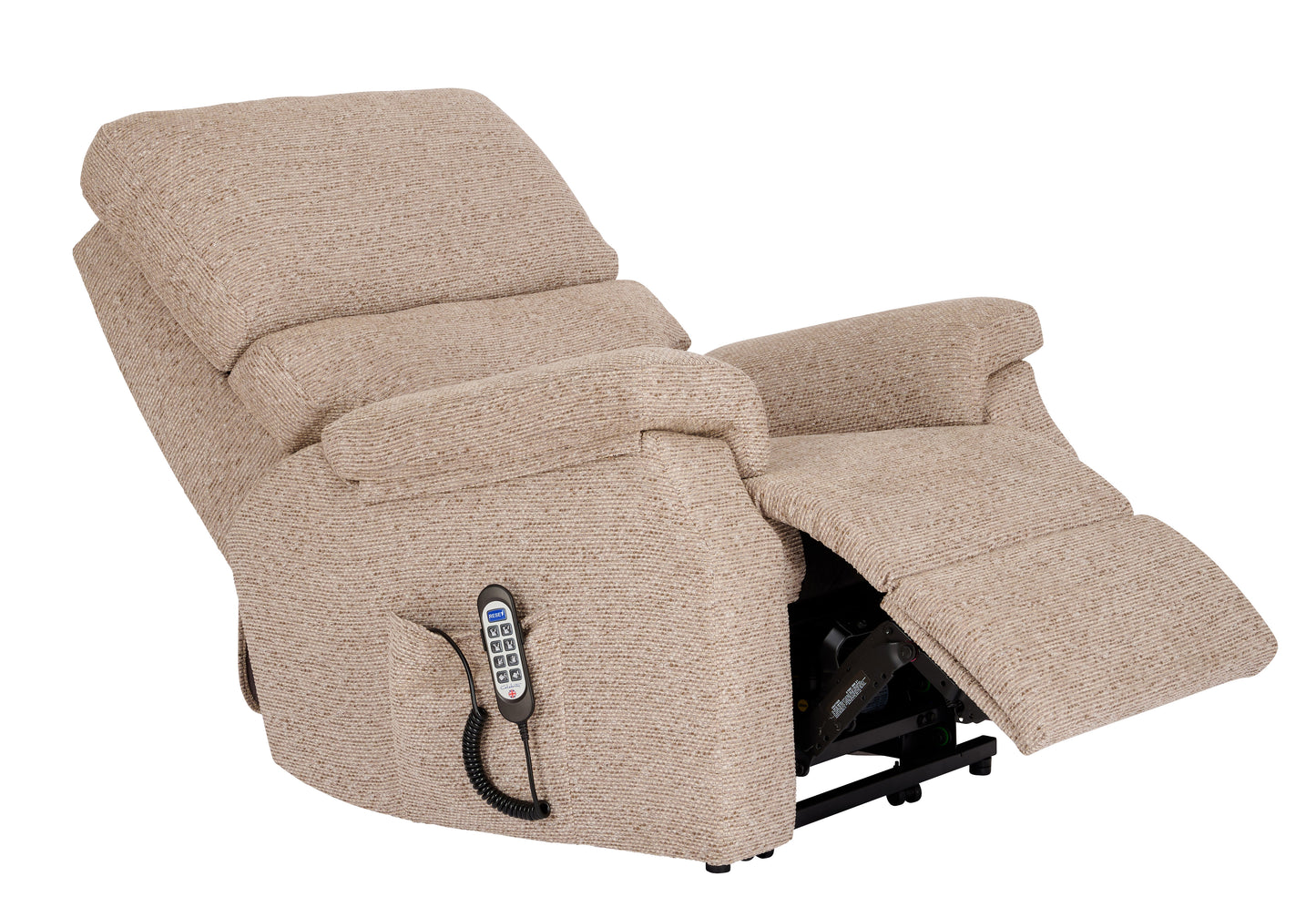Celebrity Newstead Cloud Zero Triple Motor Rise And Recliner Fabric Armchair With Adjustable Headrest Option VAT FREE