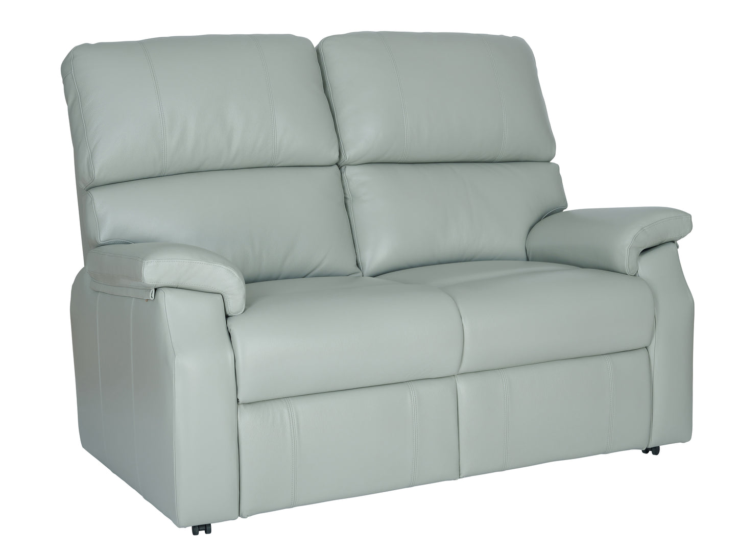 Celebrity Newstead Two Seater Electric Powered Reclining Leather Sofa With Lumbar & Headrest Adjustment Option