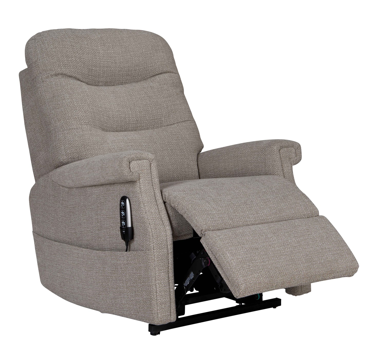 Celebrity Sandhurst Manual Recliner With Swivel Option Fabric Armchair With Mammoth Foam