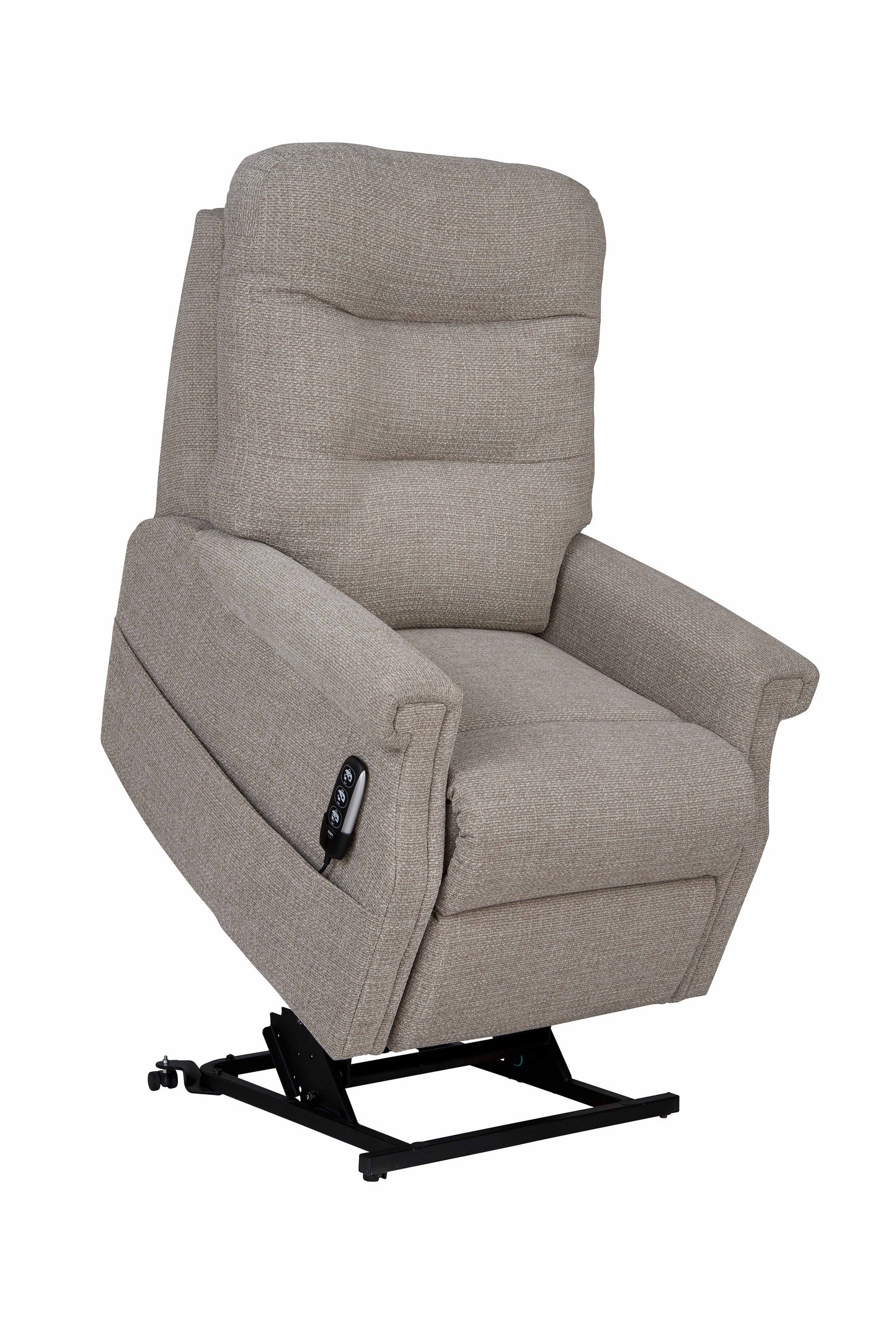 Celebrity Sandhurst Dual Motor Rise And Recliner Fabric Armchair With Mammoth Foam With Adjustable Headrest Option VAT FREE