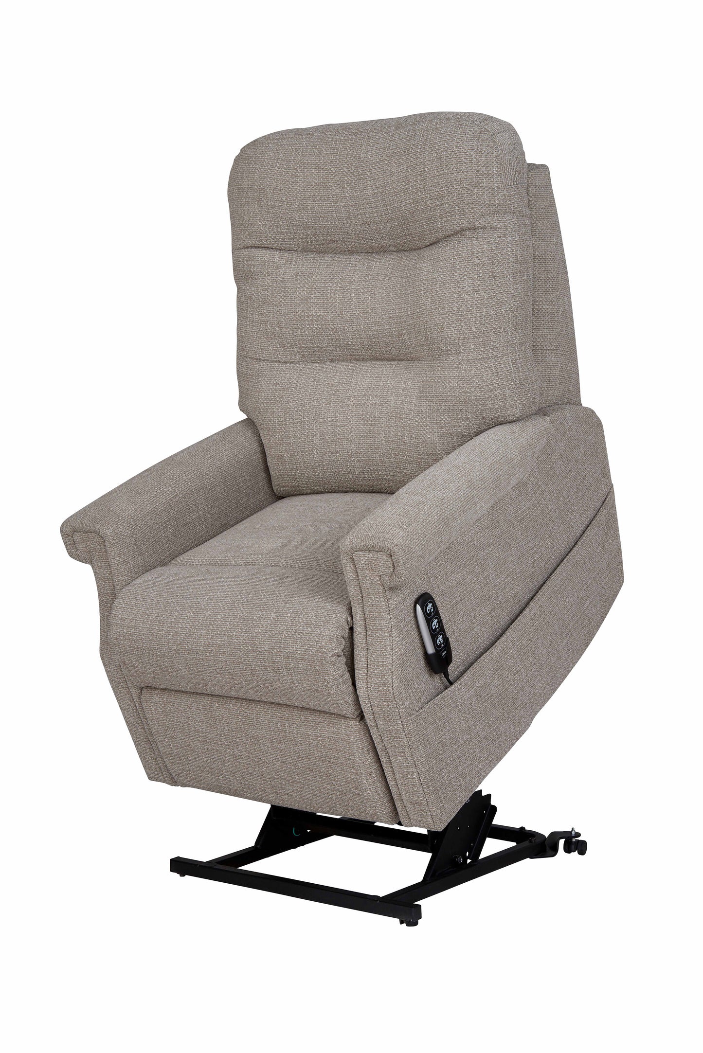 Celebrity Sandhurst Dual Motor Rise And Recliner Fabric Armchair With Mammoth Foam With Adjustable Headrest Option VAT FREE