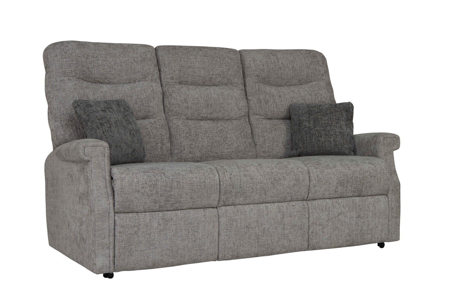 Celebrity Sandhurst Three Seater Settee Electric Powered Reclining Fabric Sofa With Mammoth Foam