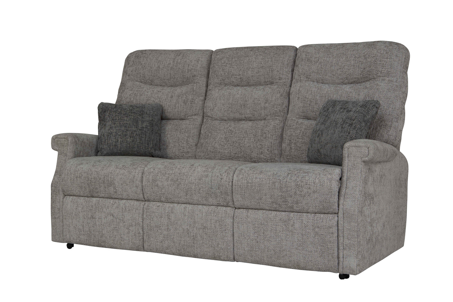 Celebrity Sandhurst Three Seater Settee Electric Powered Reclining Fabric Sofa With Mammoth Foam