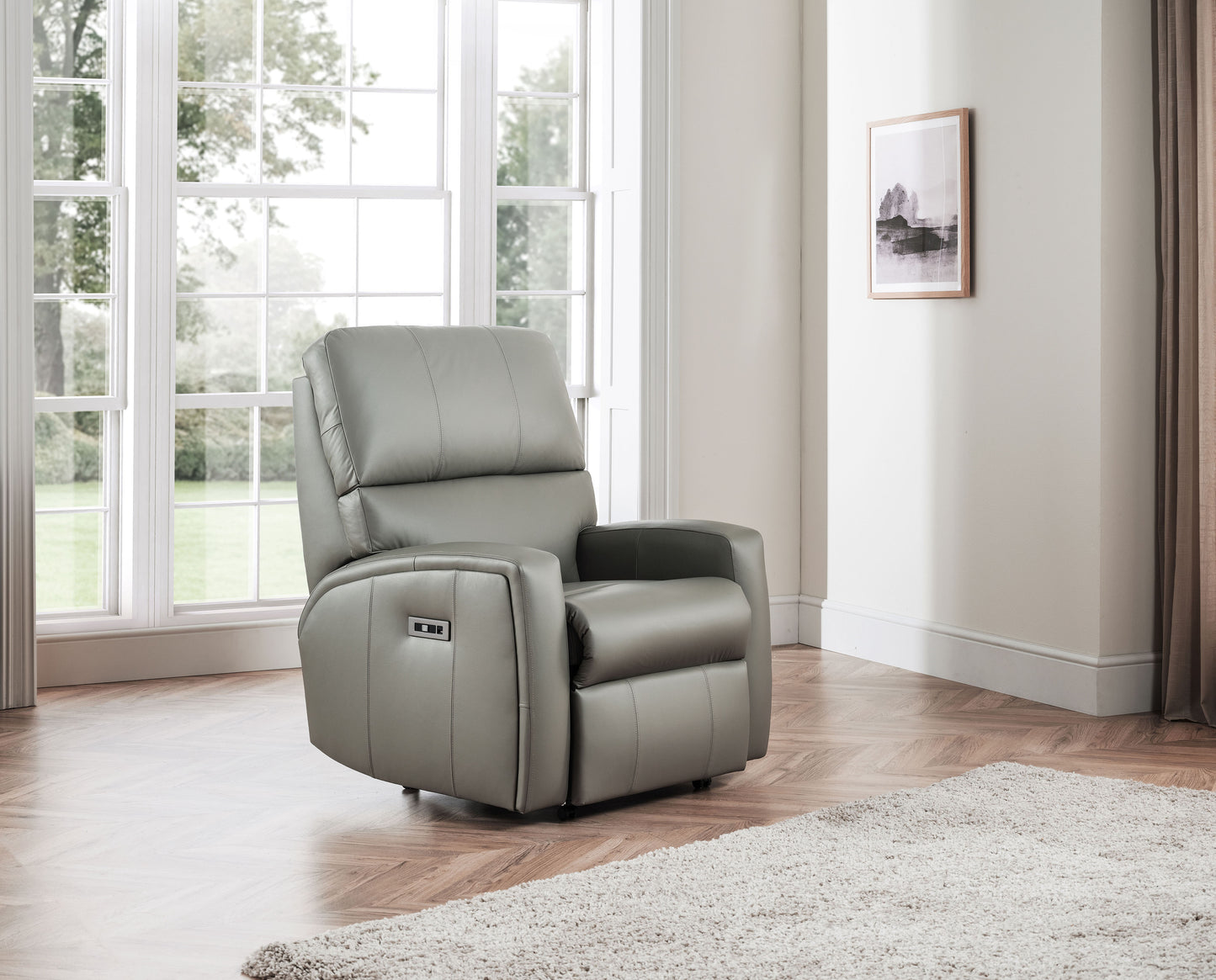 Celebrity Southwell Cloud Zero Triple Motor Rise And Recliner Leather Armchair With Lumbar & Headrest Adjustment Option VAT FREE