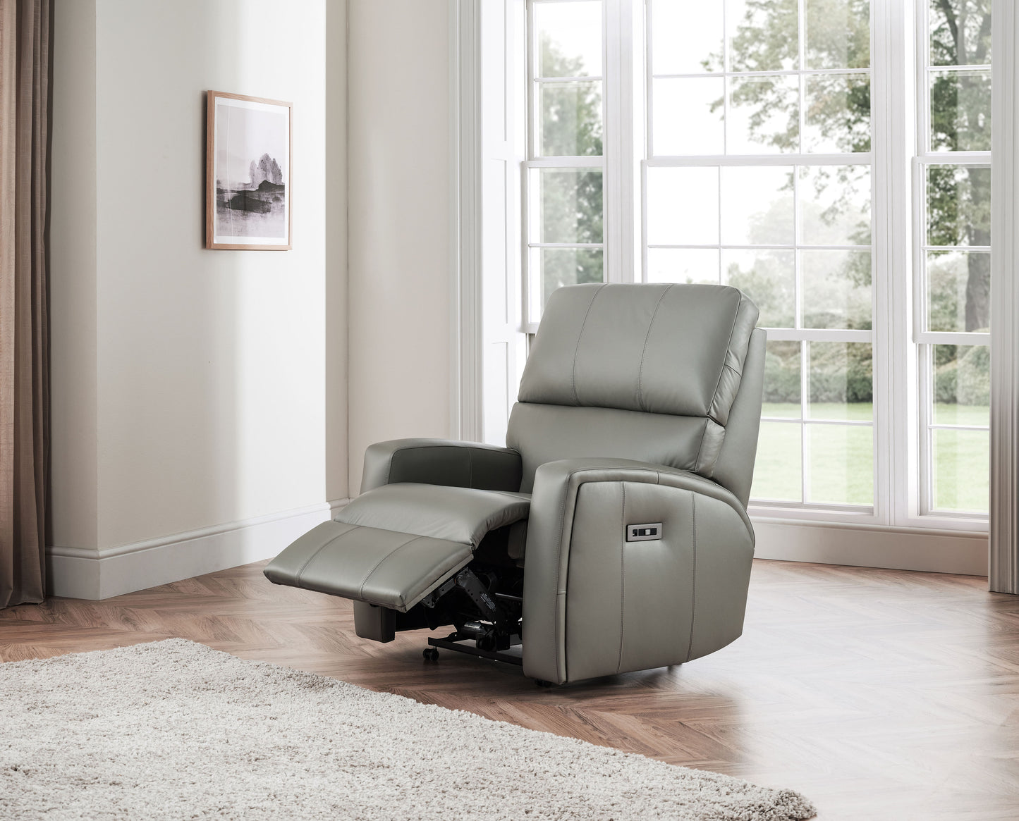 Celebrity Southwell Cloud Zero Triple Motor Rise And Recliner Leather Armchair With Lumbar & Headrest Adjustment Option VAT FREE