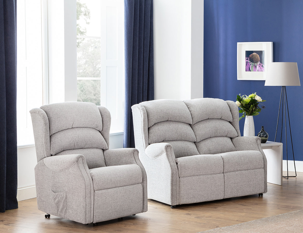 Celebrity Westbury Fabric Fixed Two Seater Sofa Settee With Mammoth Foam