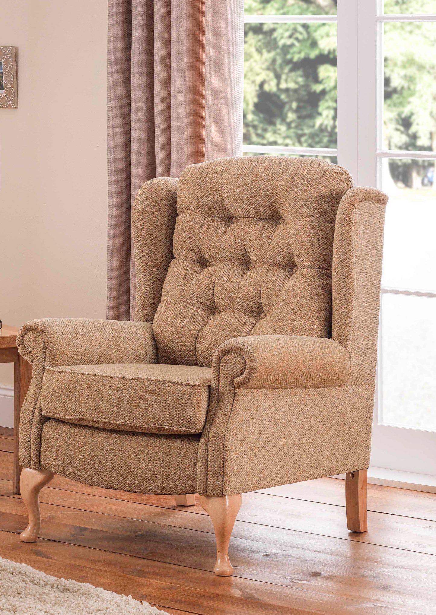 Celebrity Woburn Legged Fixed Fabric Fireside Chair