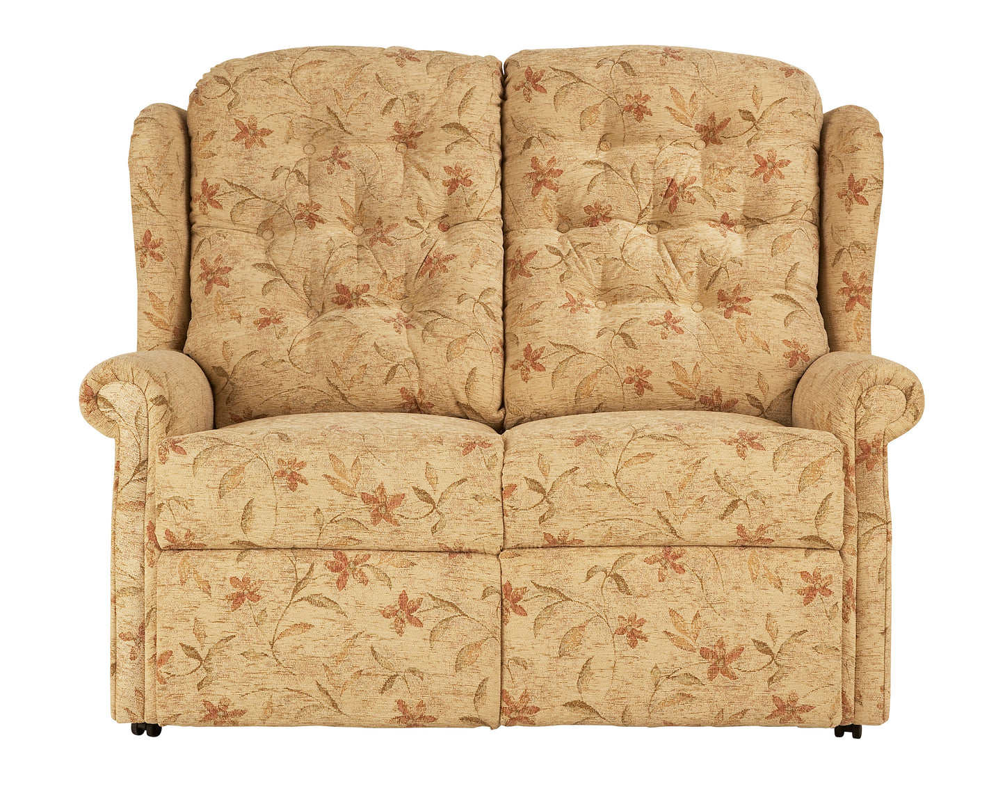 Celebrity Woburn Two Seater Settee Manual Reclining Fabric Sofa With Mammoth Foam