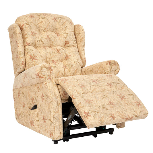 Celebrity Woburn Electric Recliner Fabric Armchair With Mammoth Foam & Lumbar & Headrest Adjustment Option