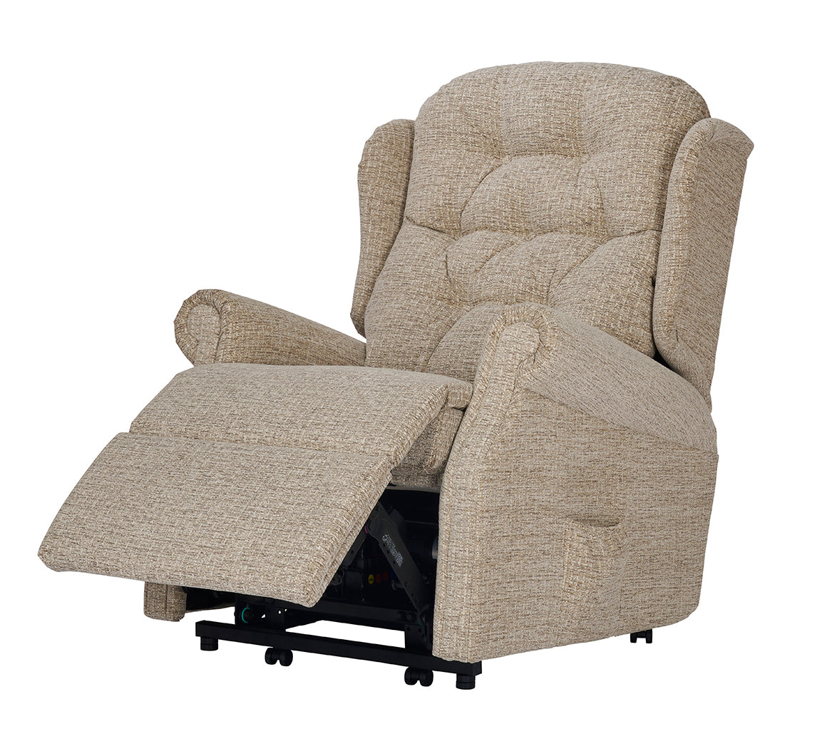 Celebrity Woburn Single Motor Rise And Recliner Fabric Armchair With Mammoth Foam VAT FREE