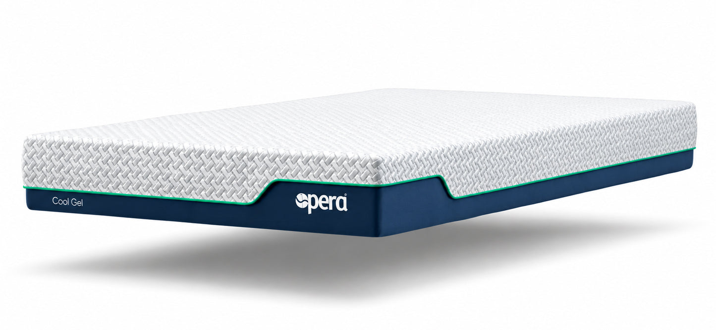 Opera Cool Gel Soft To Medium Feel Gel Hybrid Adjustable Bed Mattress VAT FREE