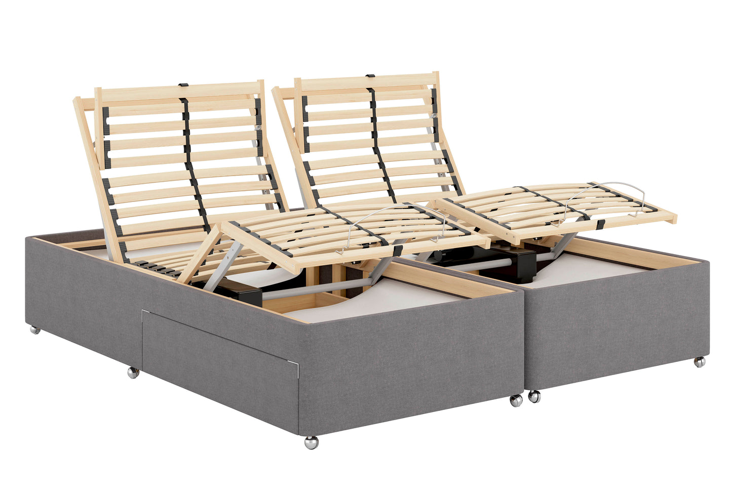 Dunlopillo Firmrest Premium Talalay Latex Electric Adjustable Bed Set