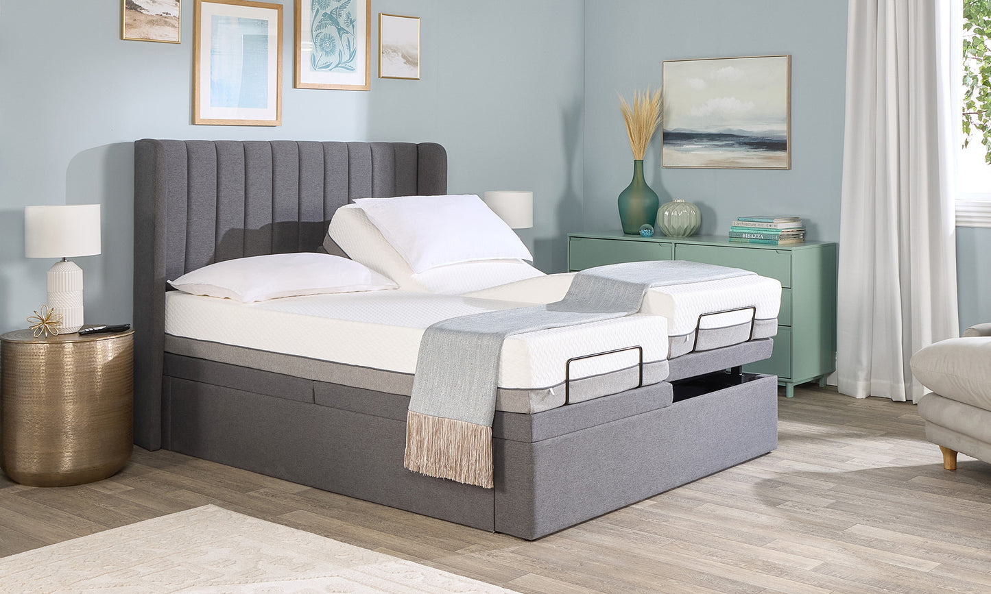 Topaz Motion Adjustable Bed Base Only VAT FREE