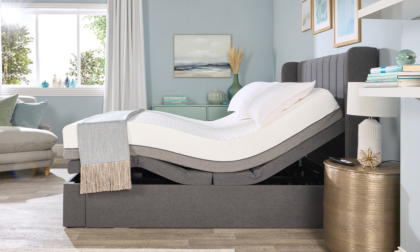 Topaz Motion Adjustable Bed Base Only VAT FREE