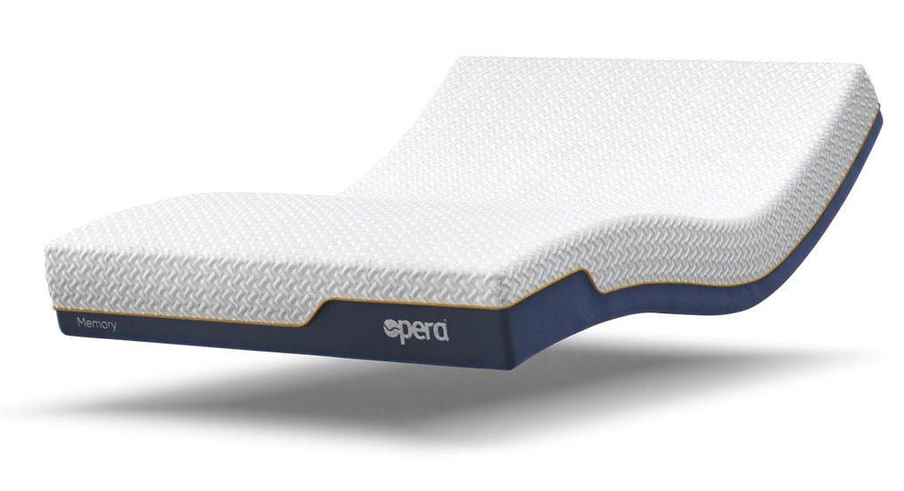 Opera Memory Foam Medium Firm Feel Adjustable Bed Mattress VAT FREE