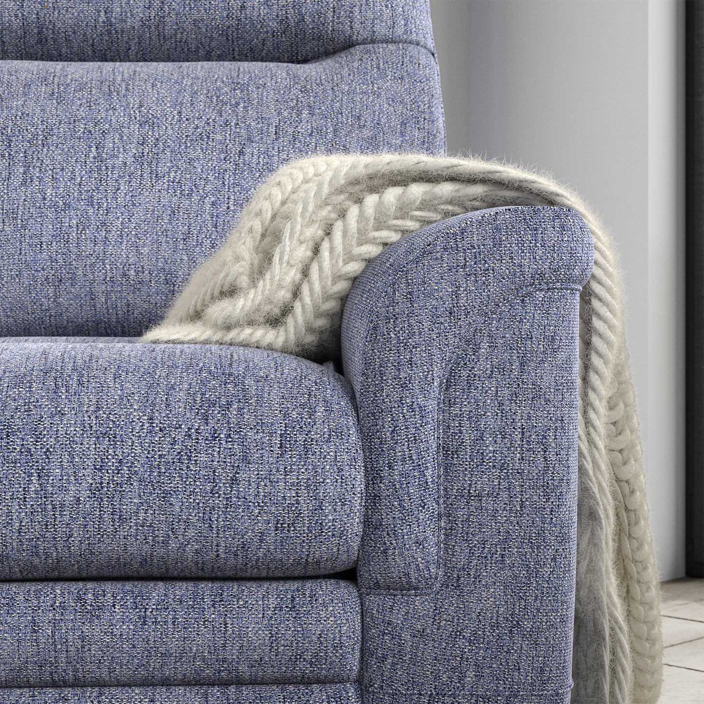 Parker Knoll Hudson 23 Dual Motor Fabric Riser Recliner Armchair