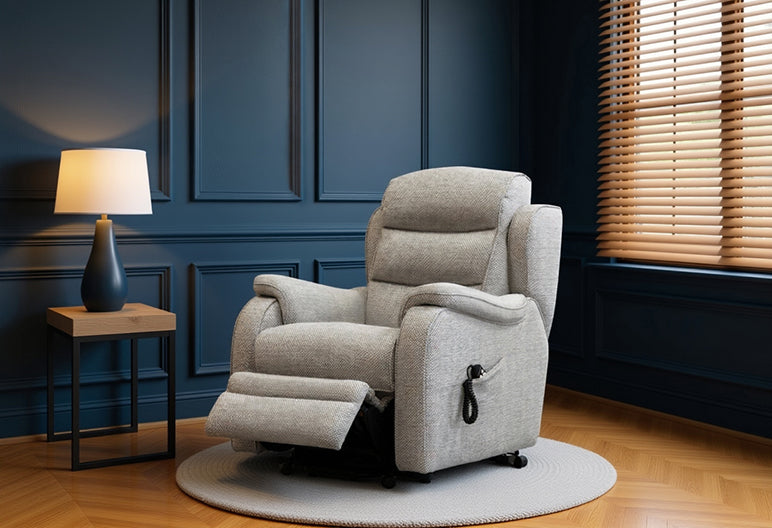 Parker Knoll Michigan 25 Dual Motor Fabric Riser Recliner Armchair