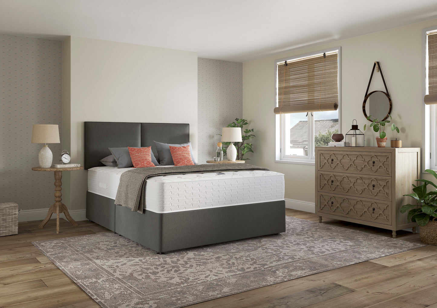 Relyon Comfort Deluxe 1000 Pocket Sprung Hand Made Medium Firm Feel Mattress