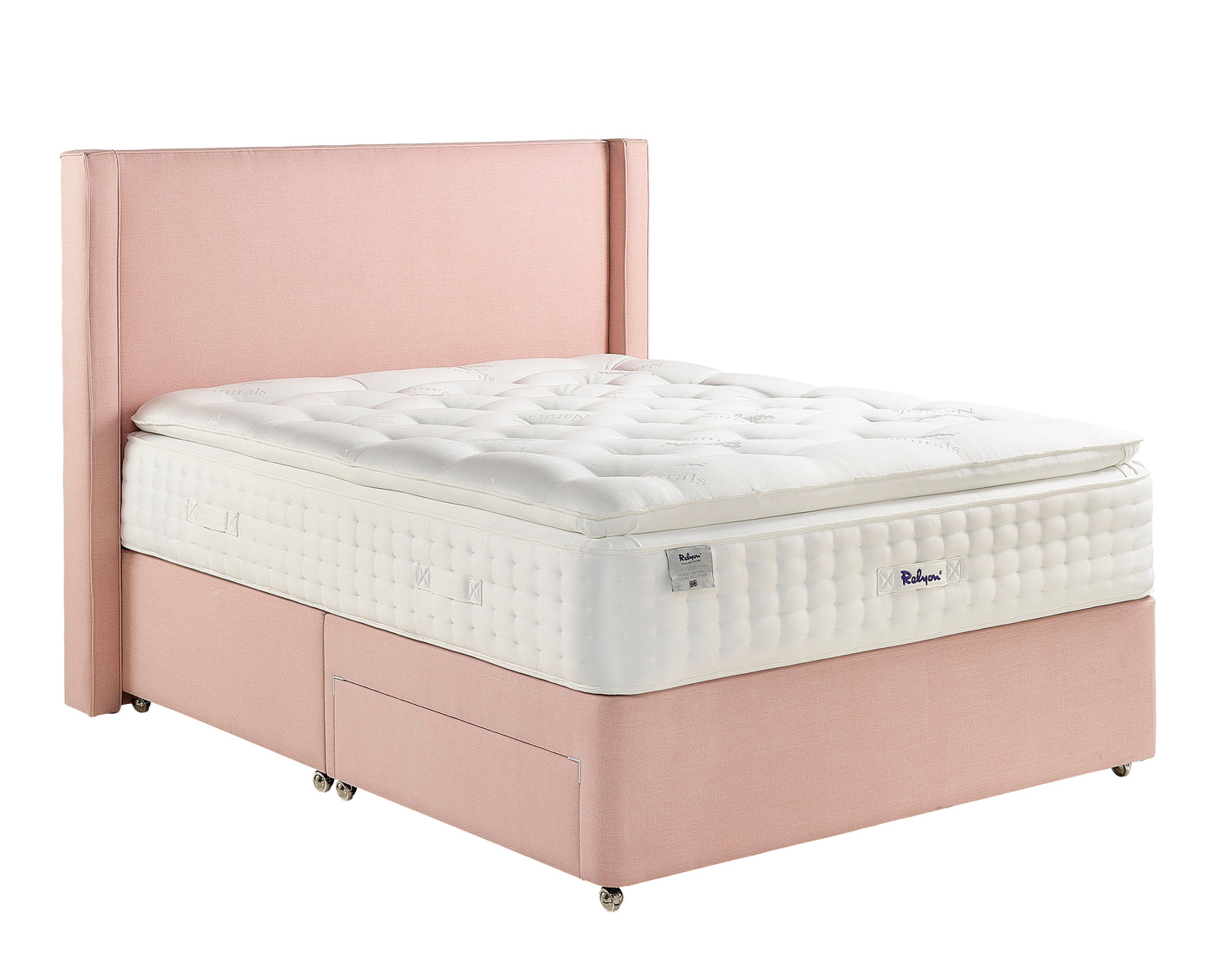 Relyon Henley Natural Luxury Pillow Top 3000 Pocket Sprung Luxurious Hand Made Medium Feel Mattress