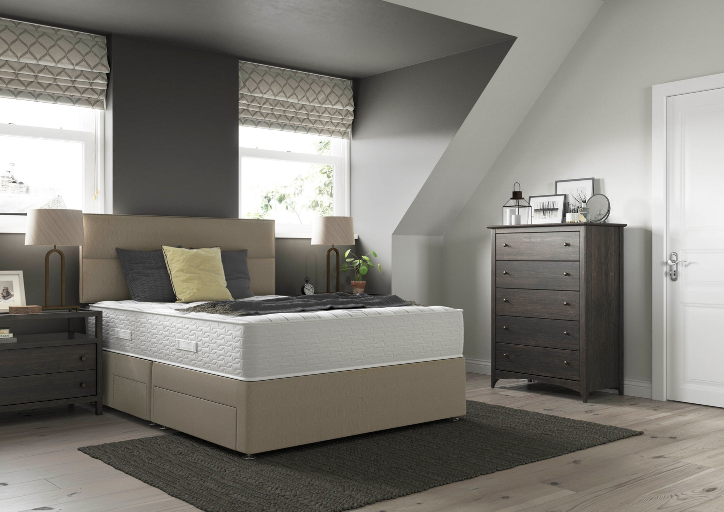 Relyon Luxury Orthosleep Deluxe 800 Pocket Sprung Hand Made Firm Feel Mattress