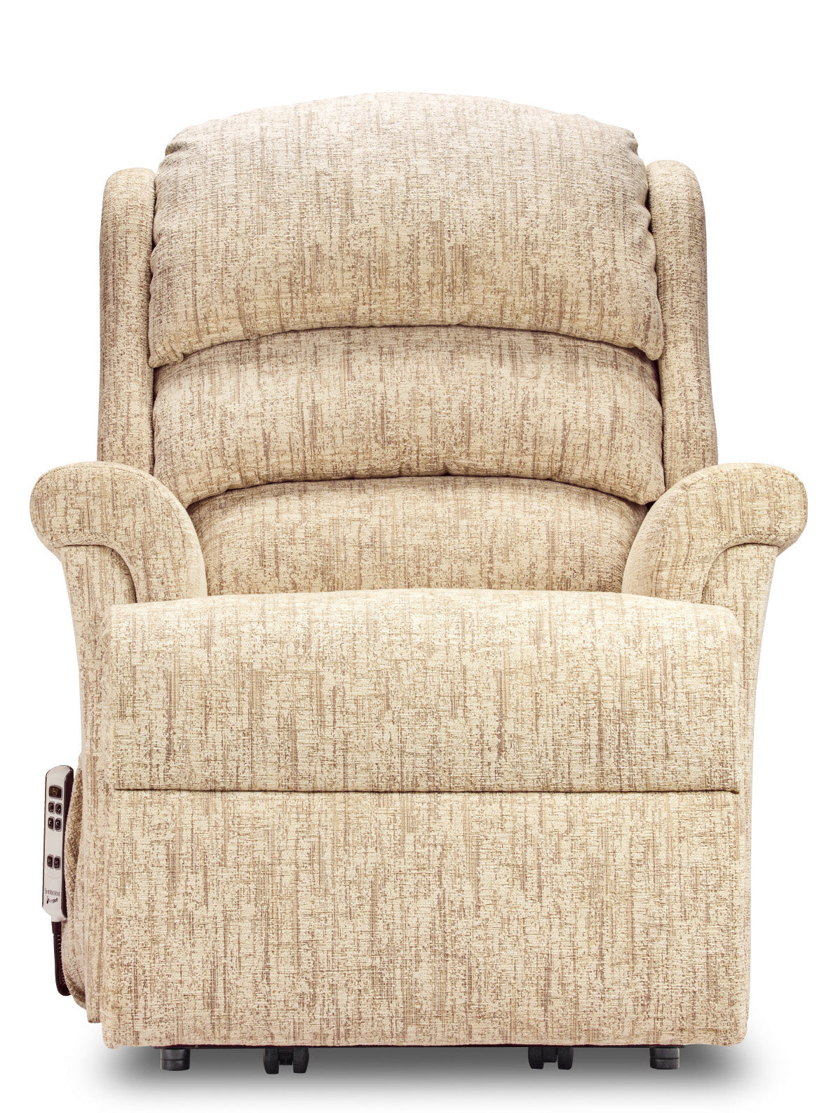 Sherborne Albany Dual Motor Fabric Rise And Recliner Armchair VAT FREE