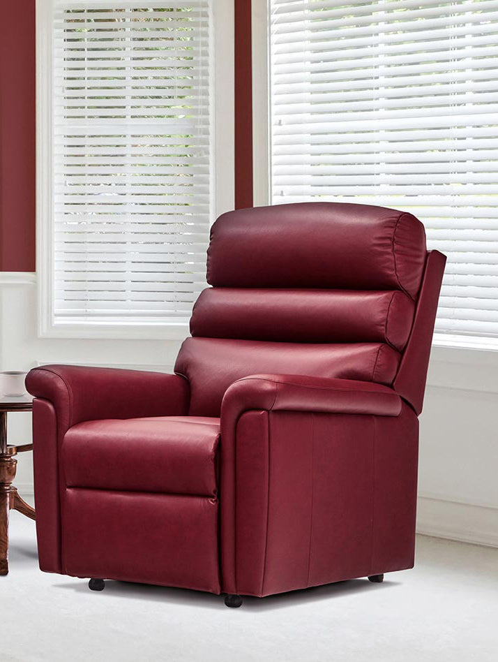 Sherborne Comfi-Sit Fixed Leather Armchair