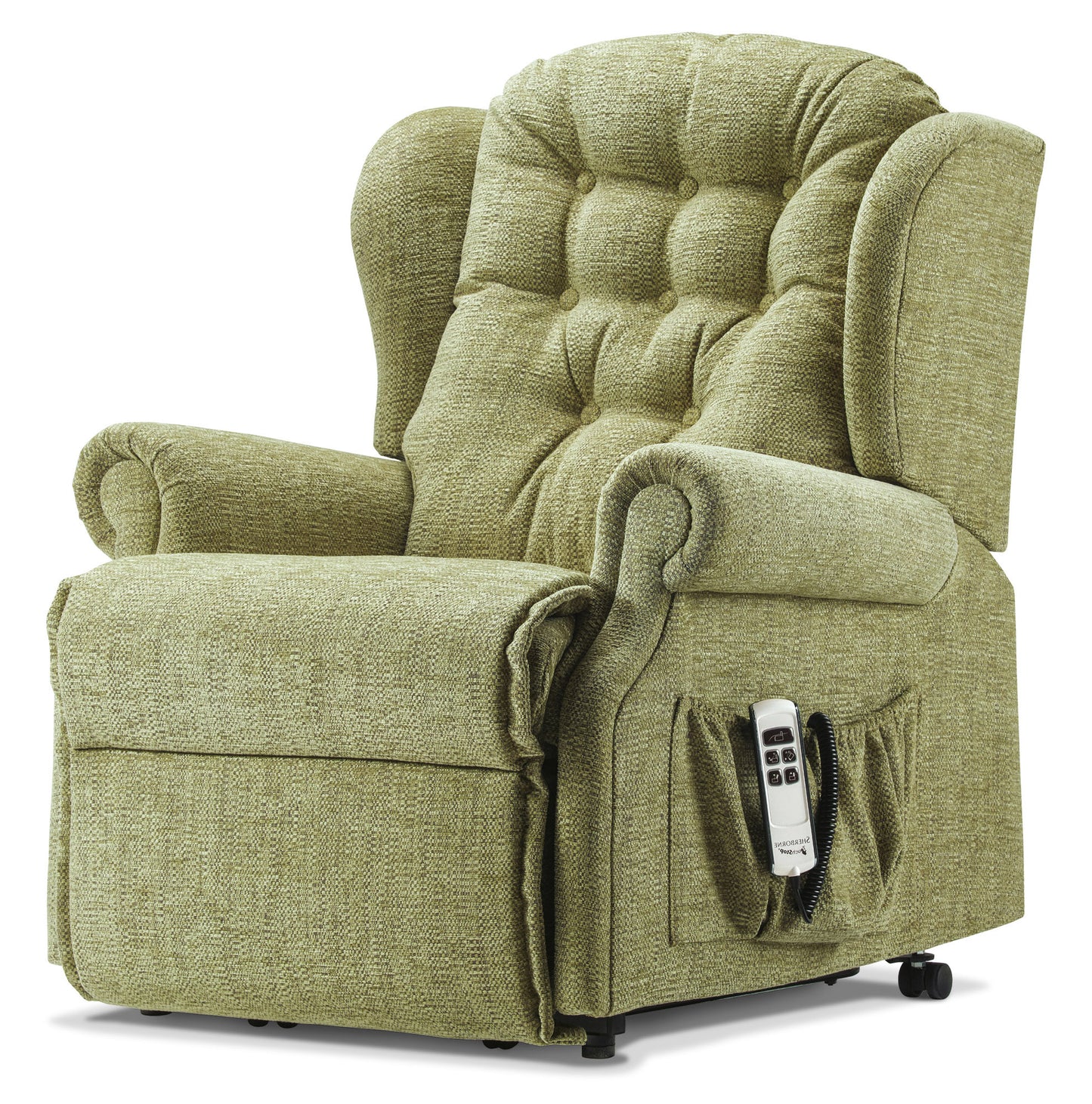 Sherborne Lynton Dual Motor Fabric Rise And Recliner Armchair VAT FREE