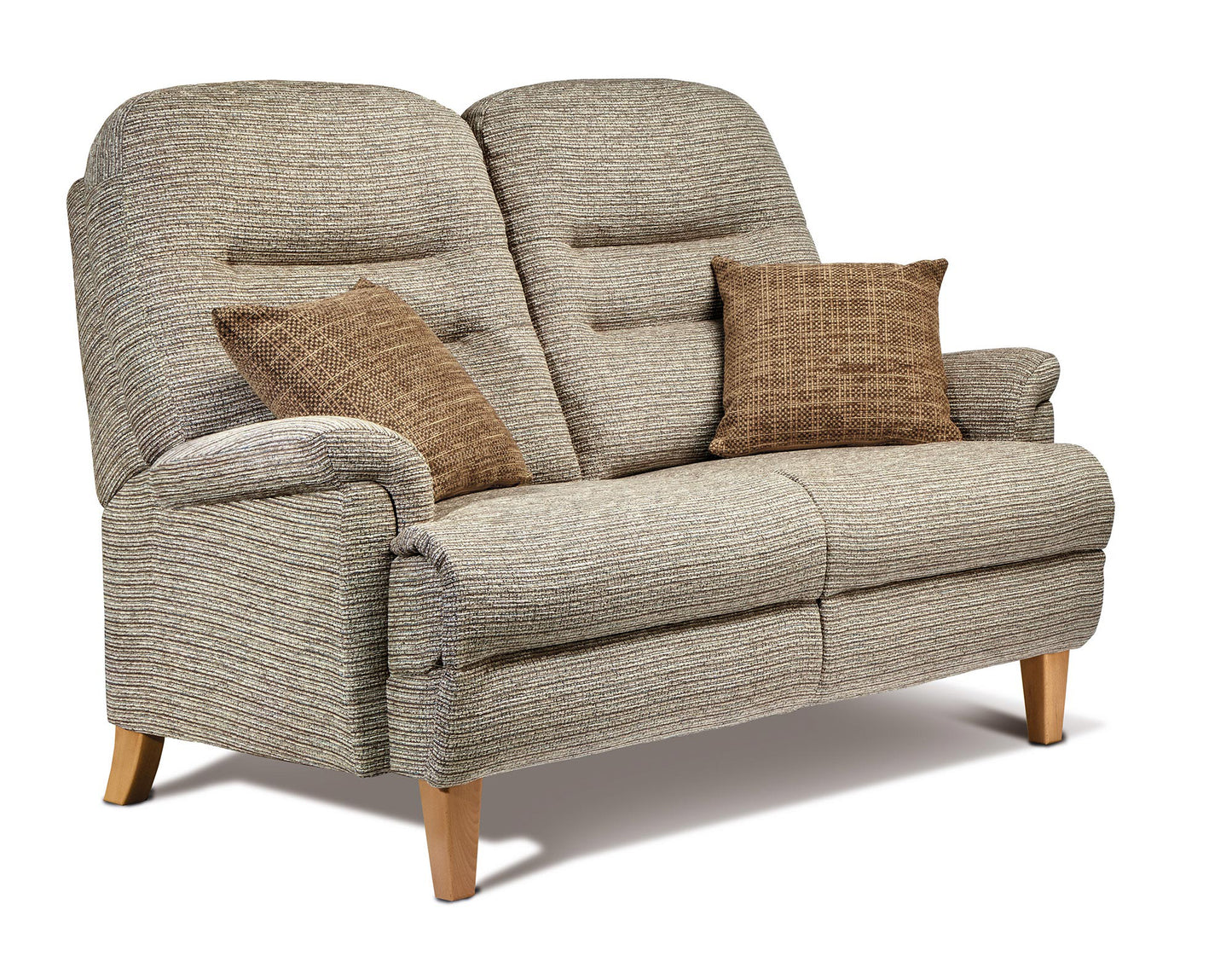 Sherborne Keswick Fireside Classic Fixed Fabric Two Seater Sofa