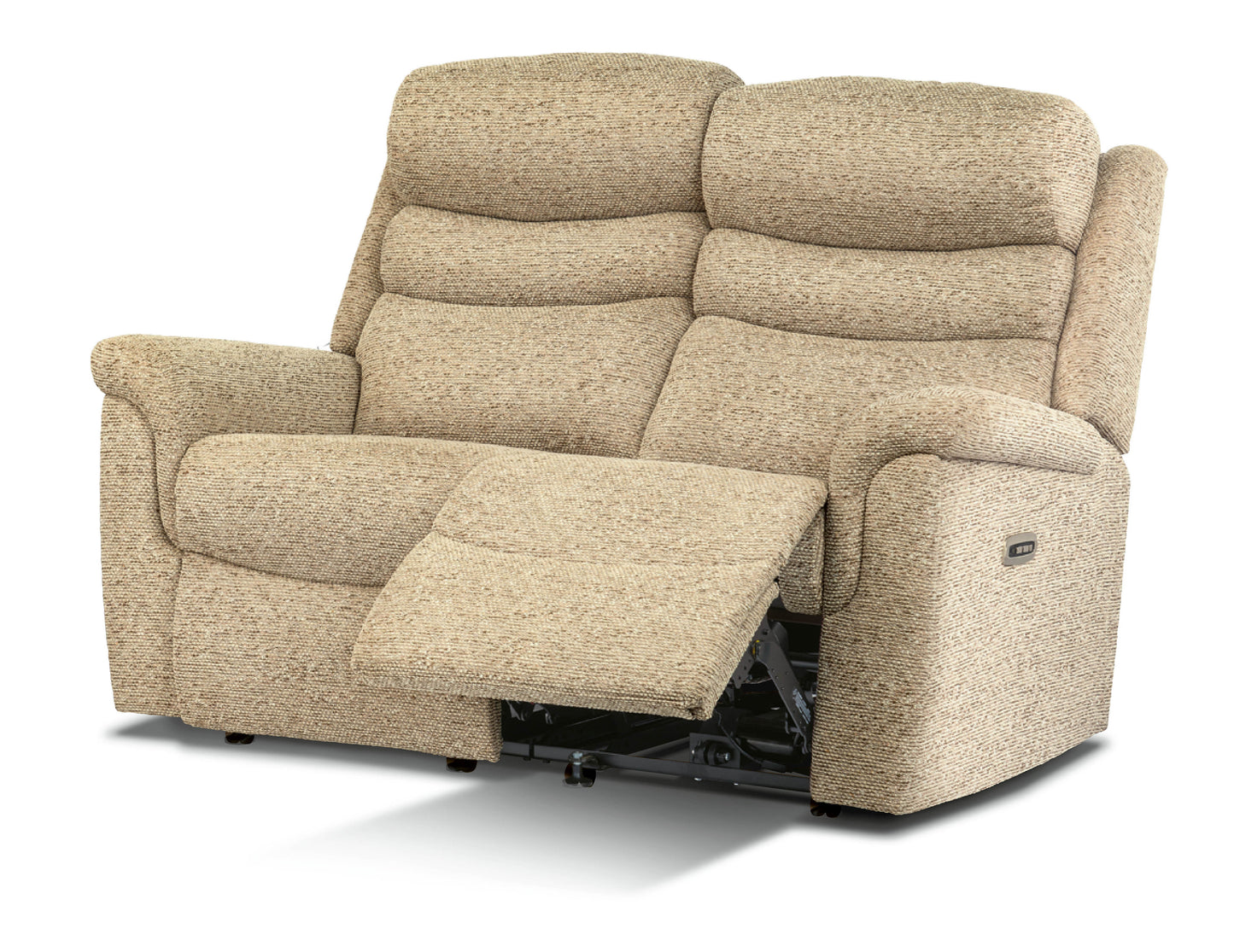 Sherborne Leyburn Two Seater Manual Reclining Fabric Sofa
