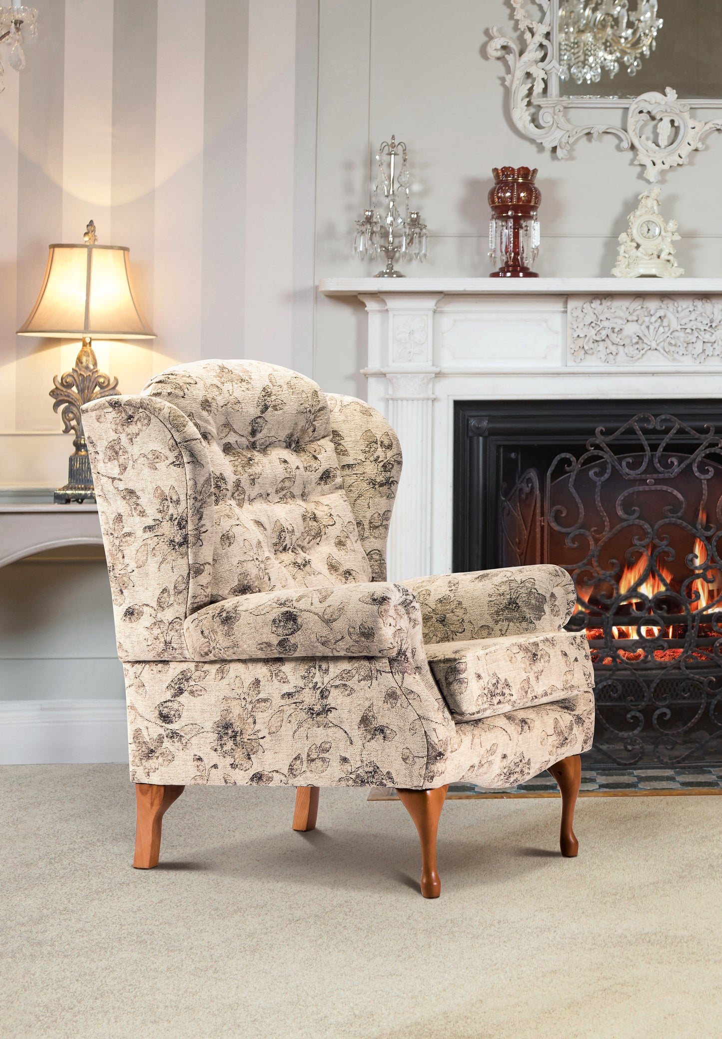 Sherborne Lynton Fabric Fireside Chair