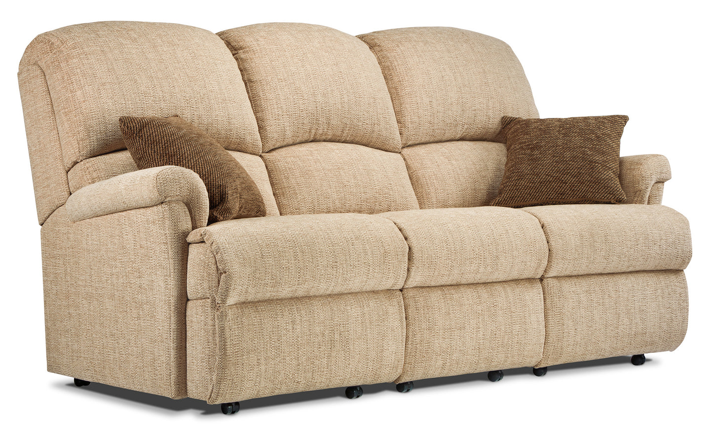 Sherborne Nevada Three Seater Fixed Fabric Sofa