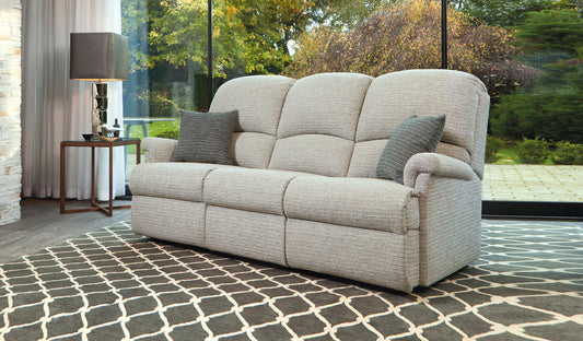 Sherborne Nevada Three Seater Fixed Fabric Sofa