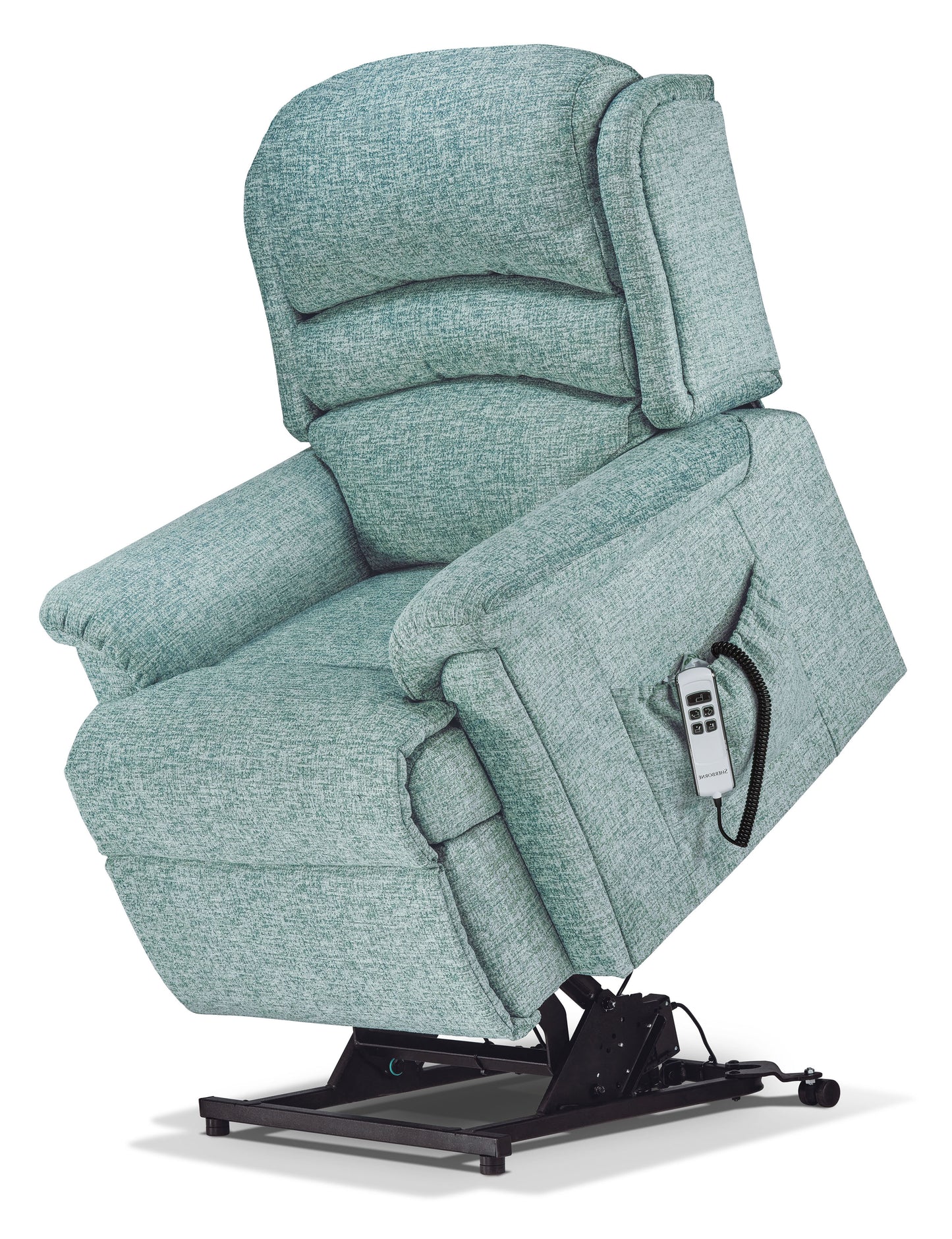 Sherborne Olivia Single Motor Fabric Riser Recliner Armchair VAT FREE