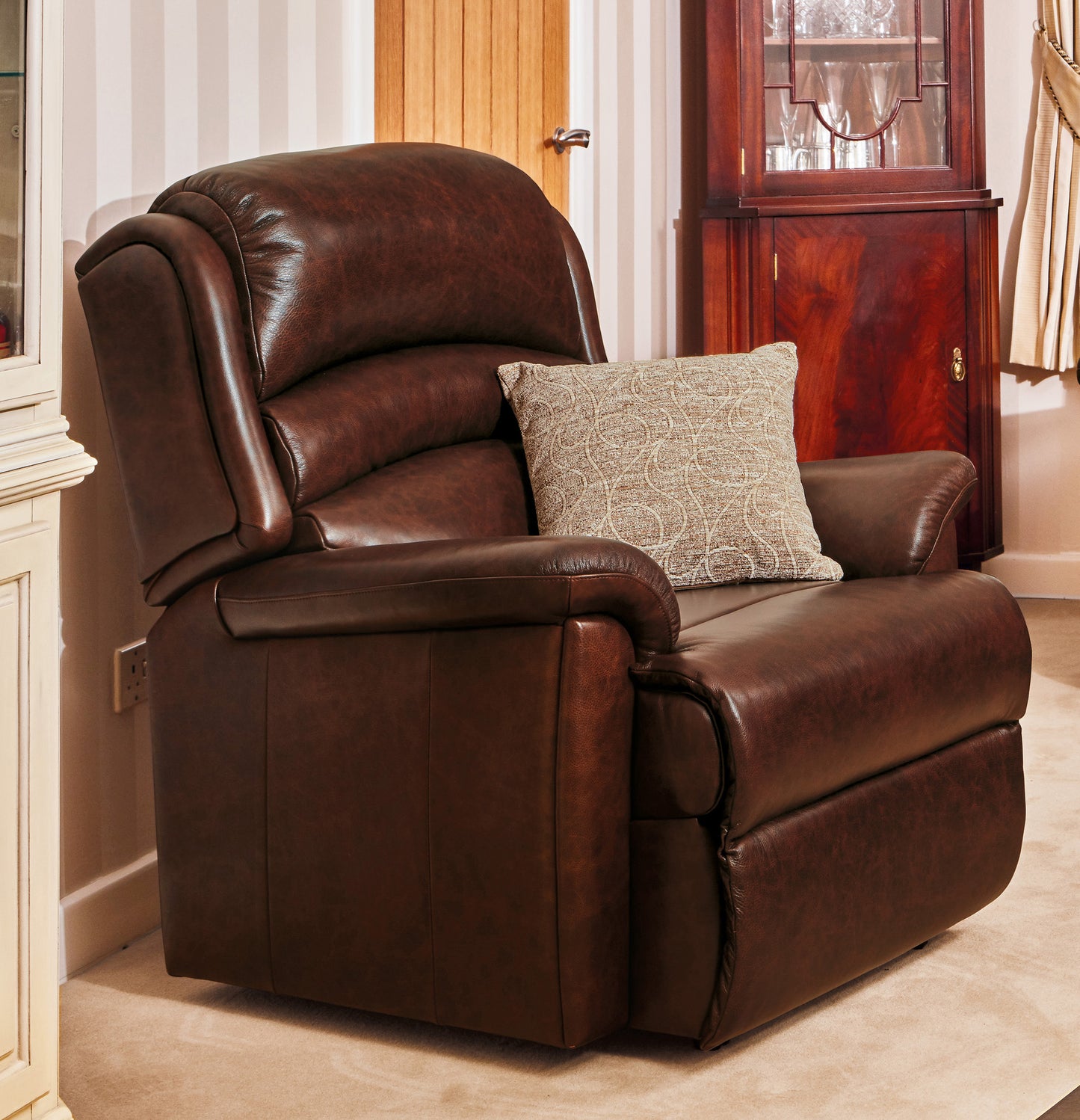 Sherborne Olivia Fixed Leather Armchair