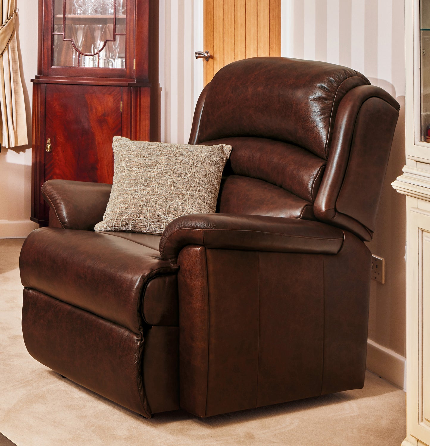 Sherborne Olivia Fixed Leather Armchair
