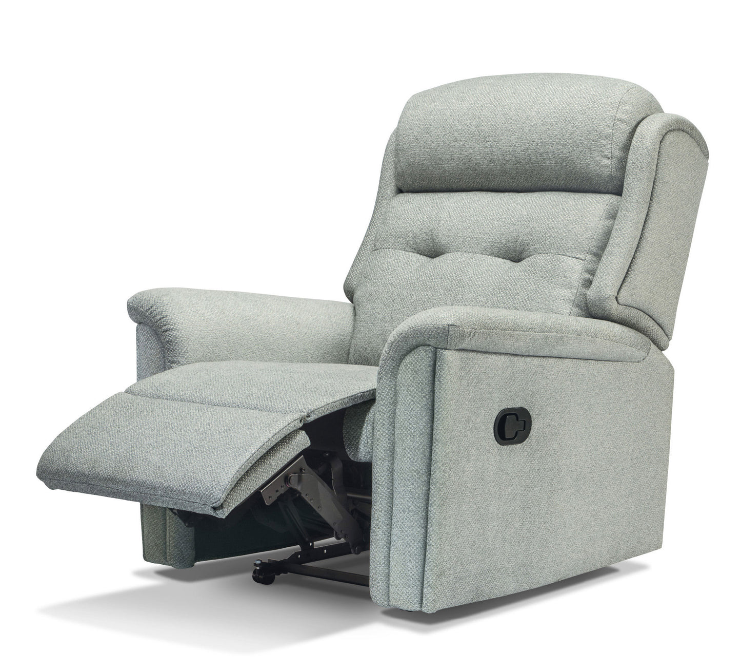 Sherborne Roma Electric Recliner Fabric Armchair With Headrest Adjustment Option