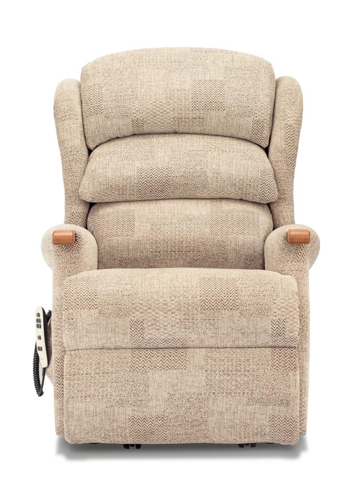 Sherborne Ryedale Knuckle Cloud Comfort Triple Motor Fabric Riser Recliner Armchair With Lumbar & Headrest Adjustment Option VAT FREE