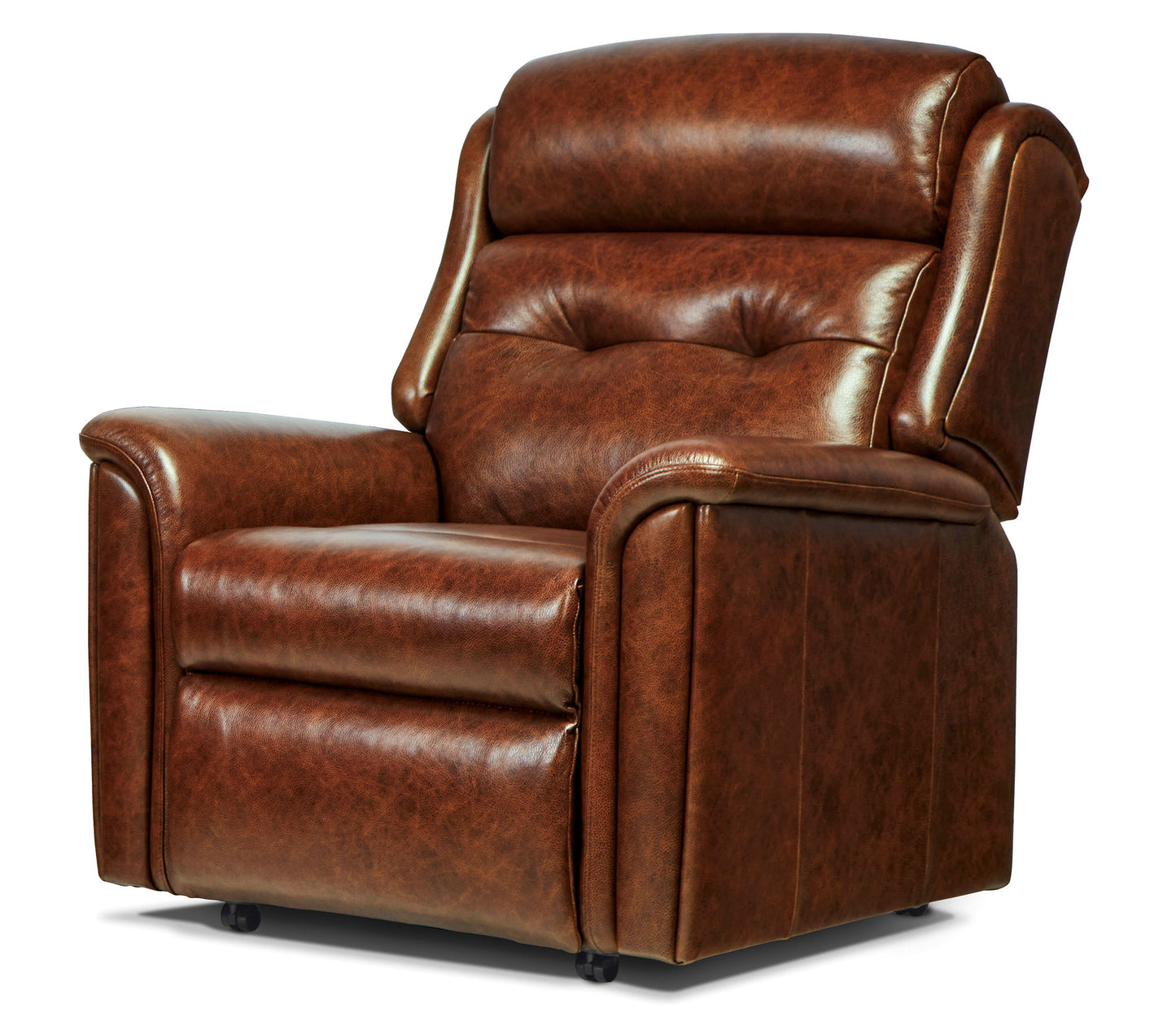 Sherborne Roma Dual Motor Leather Rise And Recliner Armchair With Lumbar Or Headrest Adjustment Option VAT FREE