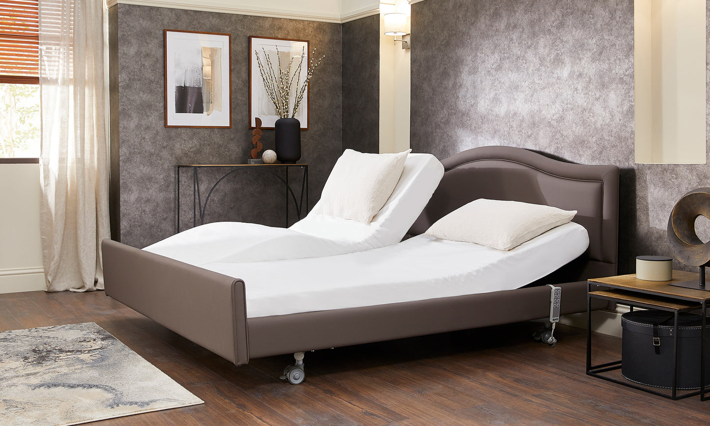 Signature Comfort Dual Profiling High Low Home Care Adjustable Bed Base Only VAT FREE