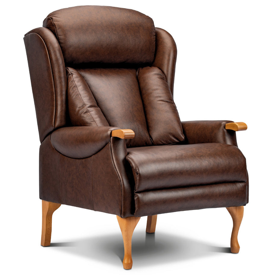 Sherborne Cartmel Knuckle Leather Fireside Chair