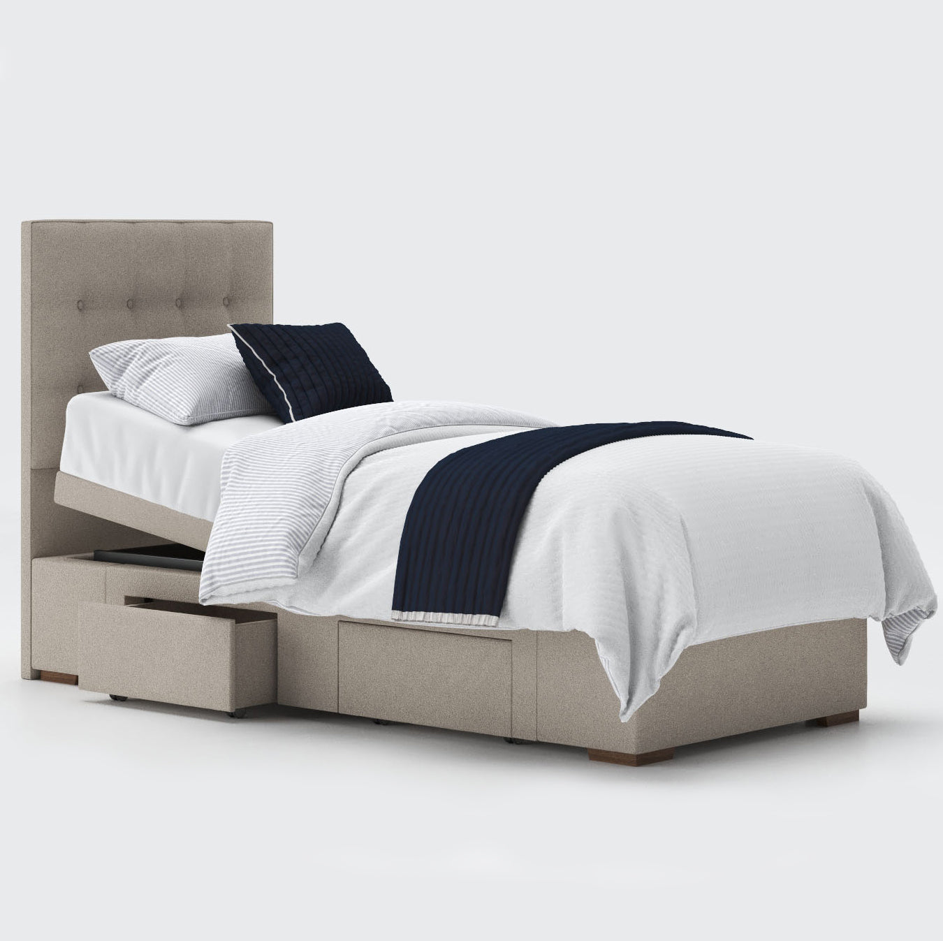 3ft Single Emerald Motion Divan Adjustable Bed With A Selection Of Mattresses VAT FREE