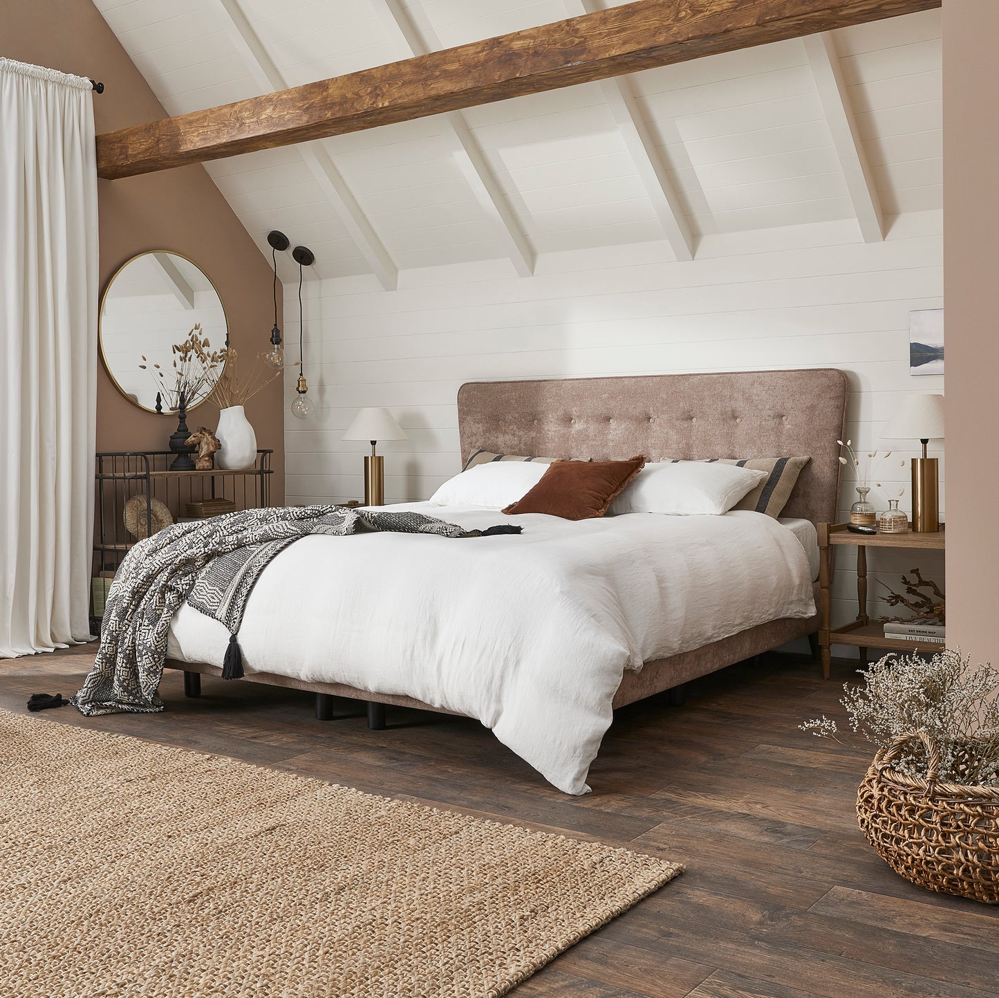 Romeo Premium Upholstered Adjustable Bed With A Memory Foam Medium Firm Feel Mattress VAT FREE