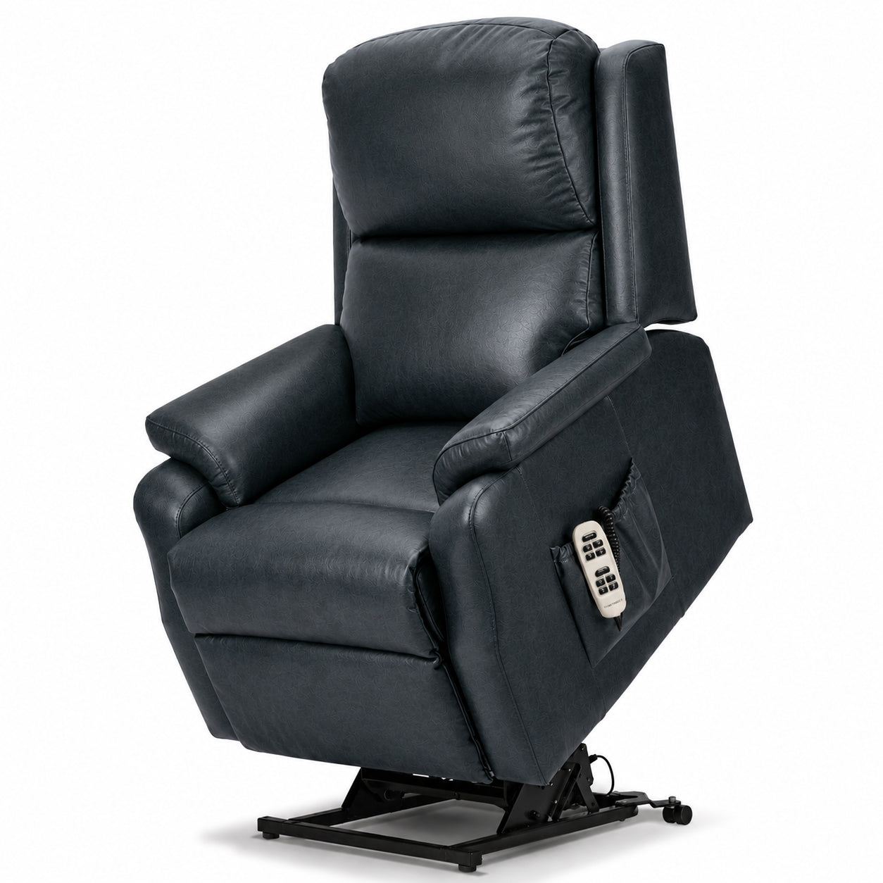 Sherborne Dakota Single Motor Leather Riser Recliner Armchair With Lumbar & Headrest Adjustment Option VAT FREE