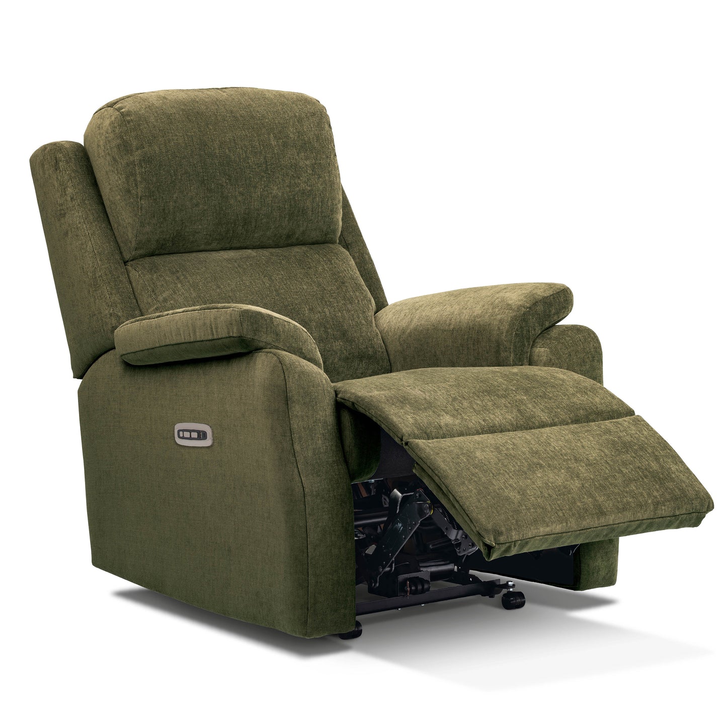 Sherborne Dakota Electric Powered Cloud Recliner Fabric Armchair With Lumbar & Headrest Adjustment Option