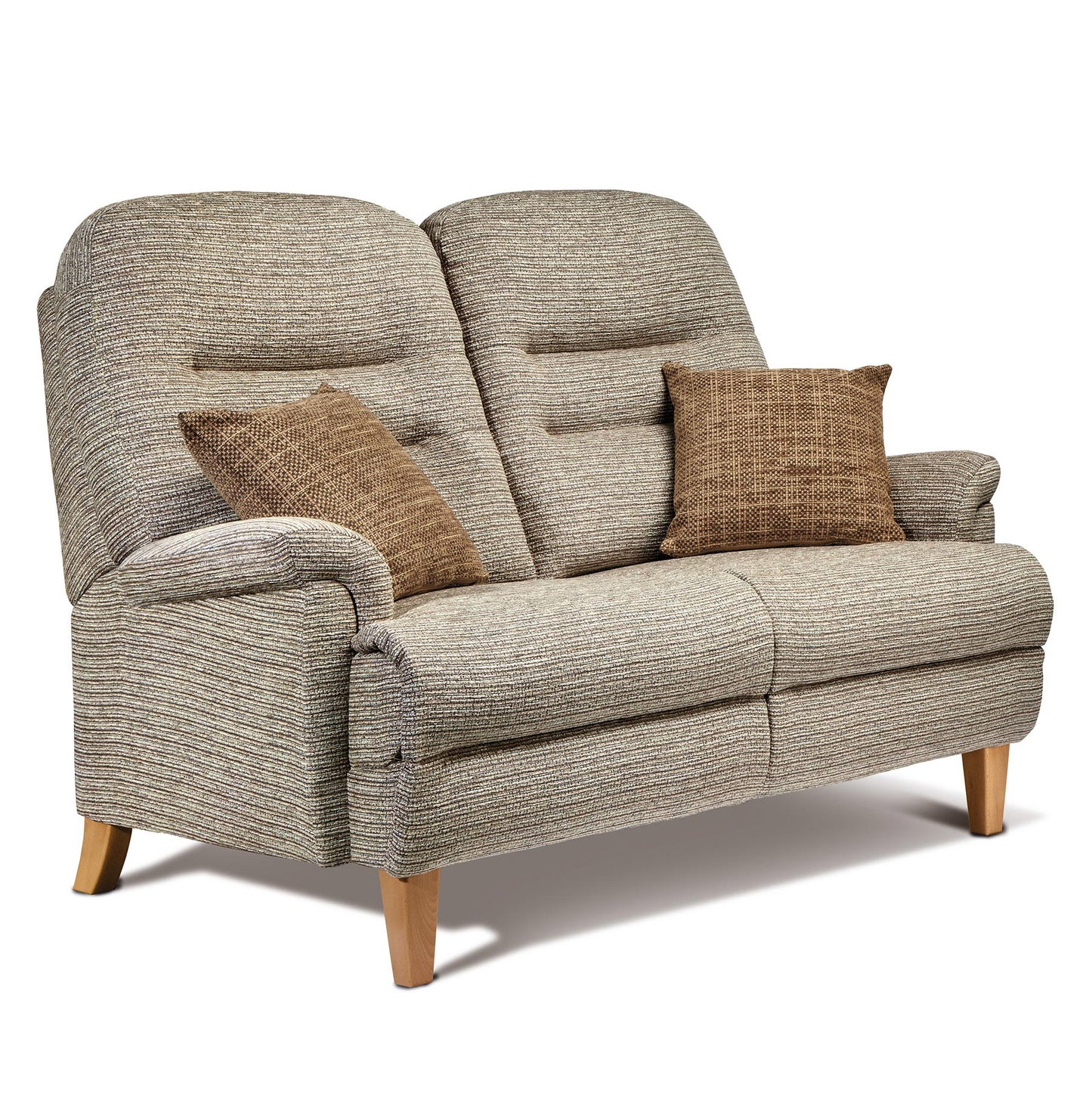 Sherborne Keswick Fireside Classic Fixed Fabric Two Seater Sofa