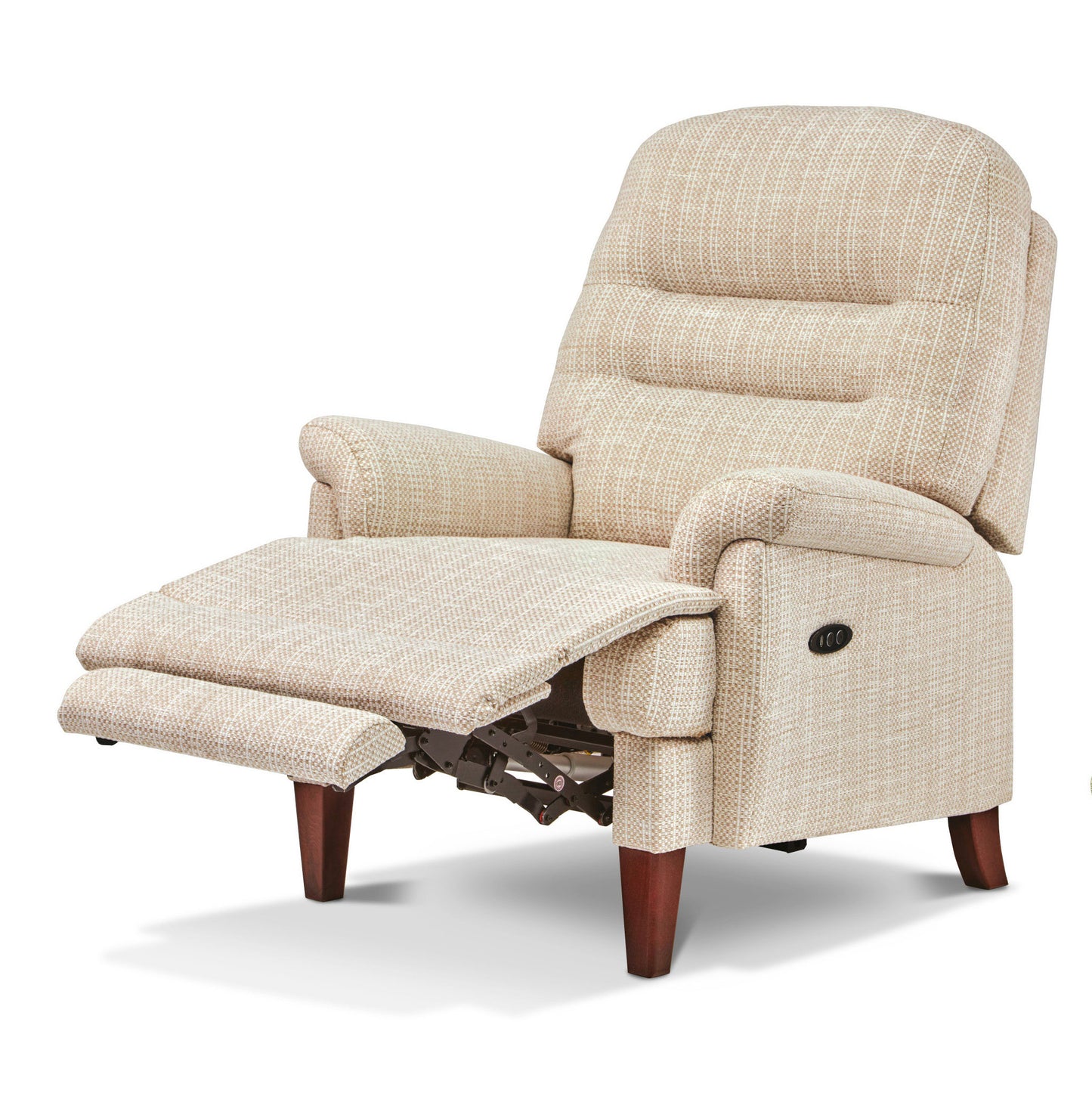 Sherborne Keswick Fireside Classic Electric Powered Recliner Fabric Armchair