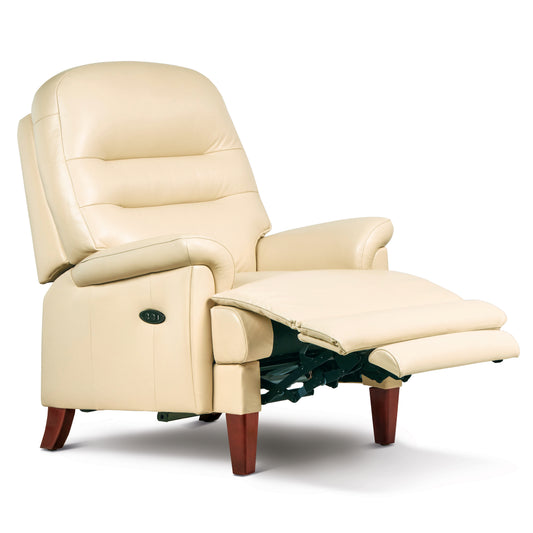 Sherborne Keswick Fireside Classic Electric Powered Recliner Leather Armchair